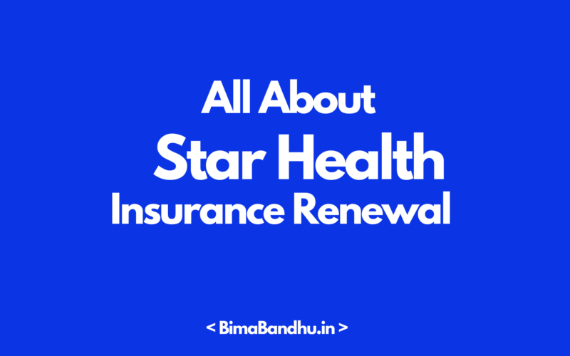 Star Health Insurance Renewal - BimaBandhu